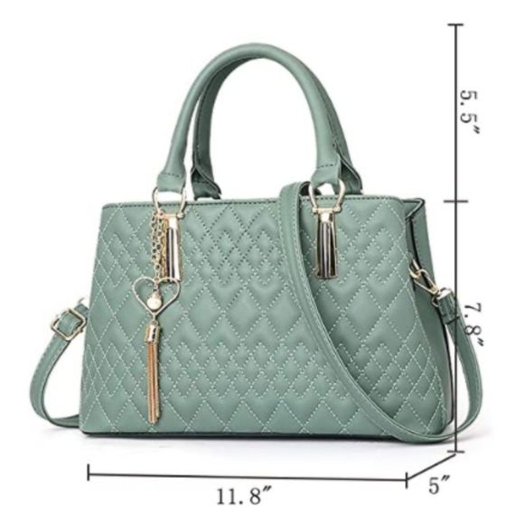 JHVYF Women Claissic Top Handle Crossbody Handbag - Picture 3 of 3